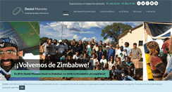 Desktop Screenshot of dentalmorante.es