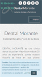 Mobile Screenshot of dentalmorante.es